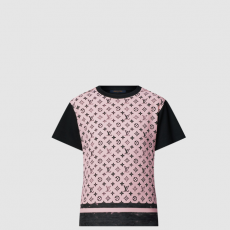 [LOUIS VUITTON-루이비통] 워시드 모노그램 프론트 티셔츠 1AIAZW