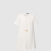 [LOUIS VUITTON-루이비통] 앵커 버튼 A라인 드레스 1AHGTC