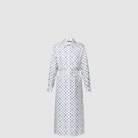 [LOUIS VUITTON-루이비통] 아쿠아렐 모노그램 셔츠 드레스 1AHGUP