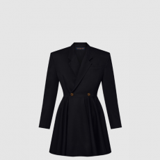 [LOUIS VUITTON-루이비통] 테일러드 블레이저 드레스 1AFSSC