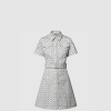 [LOUIS VUITTON-루이비통] 블러리 모노그램 셔츠 드레스 1AHX00