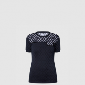[LOUIS VUITTON-루이비통] 모노그램 자카드 니트 톱 1AI773