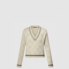 [LOUIS VUITTON-루이비통] 스트라이프 악센트 풀오버 1AHJF4