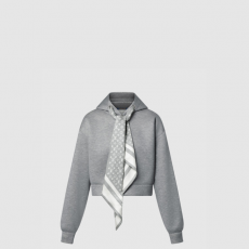 [LOUIS VUITTON-루이비통] 크롭드 모노그램 스카프 후디 1AIR62