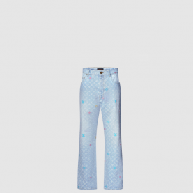 [LOUIS VUITTON-루이비통] 모노그램 데님 팬츠 1AFRXU