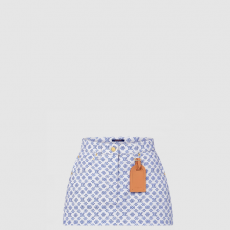 [LOUIS VUITTON-루이비통] 프린트 미니 스커트 1AFTGN