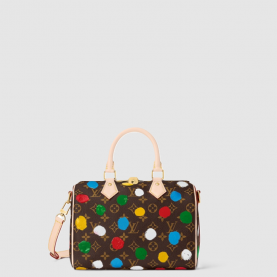 [LOUIS VUITTON-루이비통] LV & YK 스피디 반둘리에 25