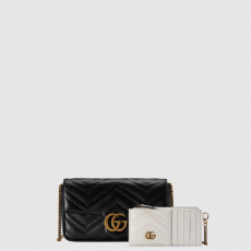 [GUCCI-구찌]GG 마몽 미니 체인백