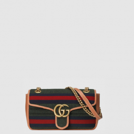 [GUCCI-구찌] GG 마몽 스몰 숄더백