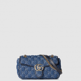 [GUCCI-구찌] GG 마몽 스몰 숄더백