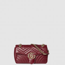 [GUCCI-구찌] GG 마몽 스몰 숄더백