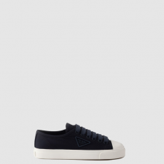 [PRADA-프라다]코튼 개버딘 스니커즈