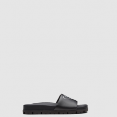 [PRADA-프라다] 레더 슬라이드