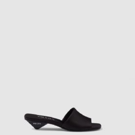 [PRADA-프라다] 새틴 슬라이드