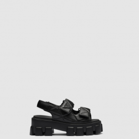 [PRADA-프라다] 모놀리스 나파 가죽 샌들