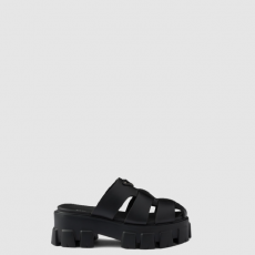 [PRADA-프라다]모노리스 러버 뮬 슬리퍼