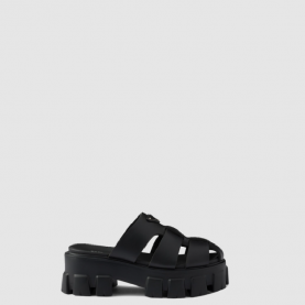 [PRADA-프라다]모노리스 러버 뮬 슬리퍼