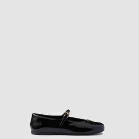 [PRADA-프라다]나플락 페이턴트 가죽 발레리나 플랫 슈즈