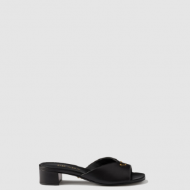 [PRADA-프라다] 패딩 나파 가죽 샌들