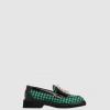 [Roger Vivier-로저비비에]비브 드라이버 스트라스 버클 트위드 로퍼