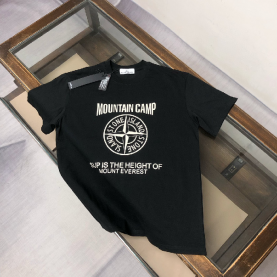 [Stone Island-스톤 아일랜드]마운틴 캠프 그래픽 반팔 티셔츠