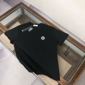 [Stone Island-스톤 아일랜드]스몰 컴퍼스 로고 패치 반팔 티셔츠